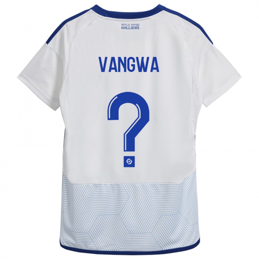 Heren Jilva Vangwa #0 Wit Uitshirt Uittenue 2023/24 T-Shirt België