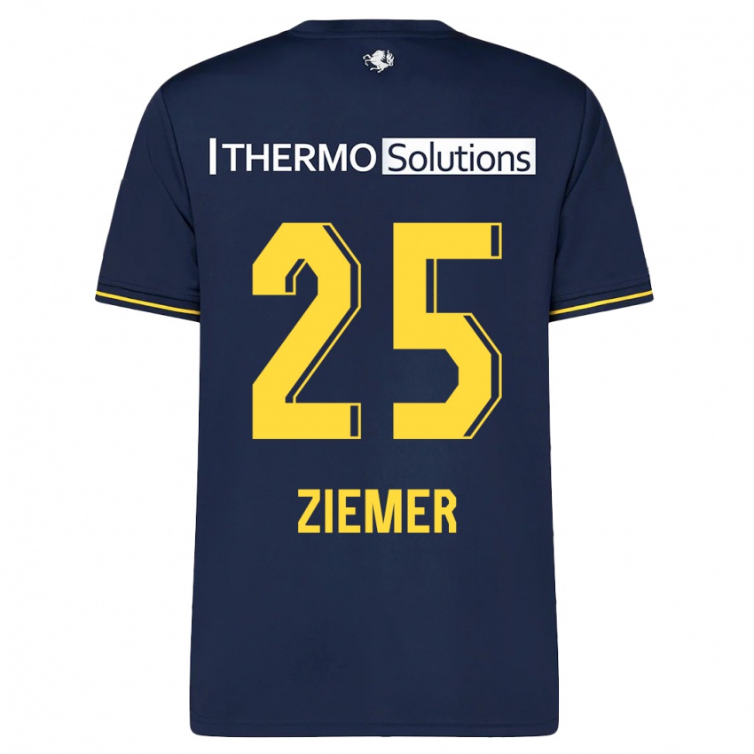 Heren Taylor Ziemer #25 Marine Uitshirt Uittenue 2023/24 T-Shirt België