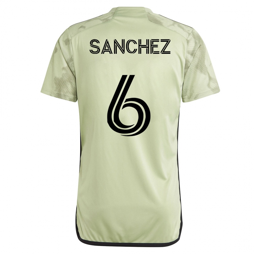 Heren Ilie Sánchez #6 Groente Uitshirt Uittenue 2023/24 T-Shirt België