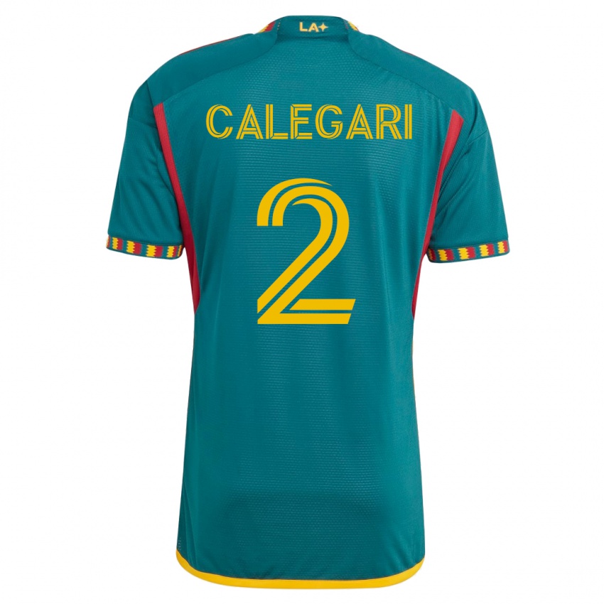 Heren Calegari #2 Groente Uitshirt Uittenue 2023/24 T-Shirt België