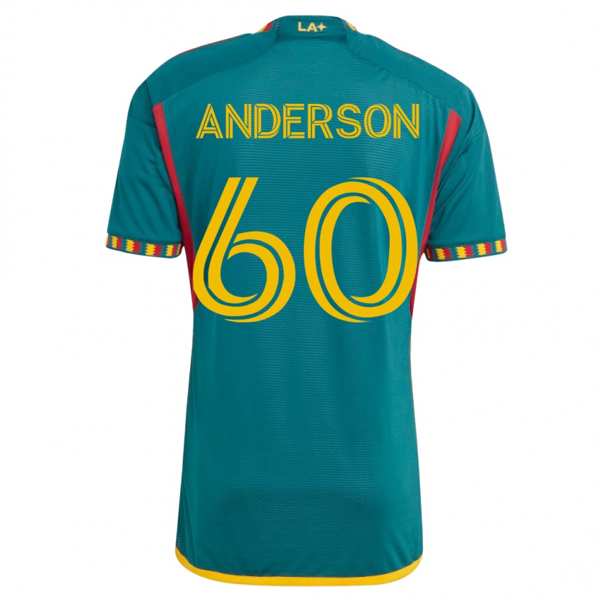 Heren Nolan Anderson #60 Groente Uitshirt Uittenue 2023/24 T-Shirt België