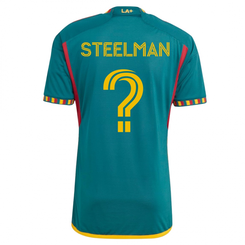 Heren Maximus Steelman #0 Groente Uitshirt Uittenue 2023/24 T-Shirt België