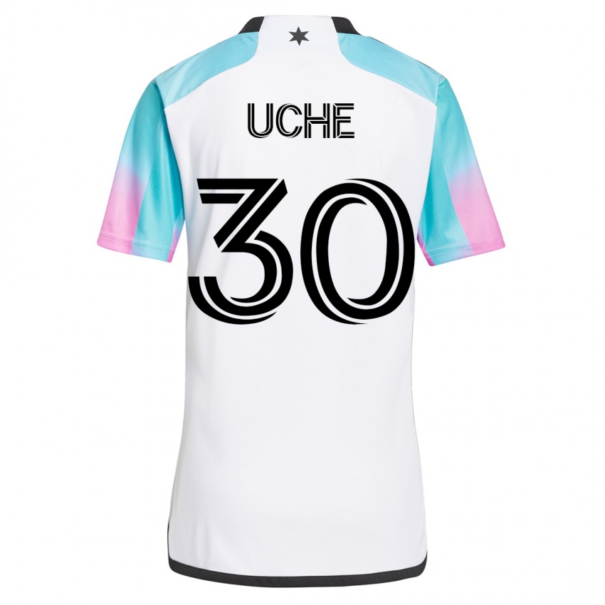 Heren Cc Uche #30 Wit Uitshirt Uittenue 2023/24 T-Shirt België
