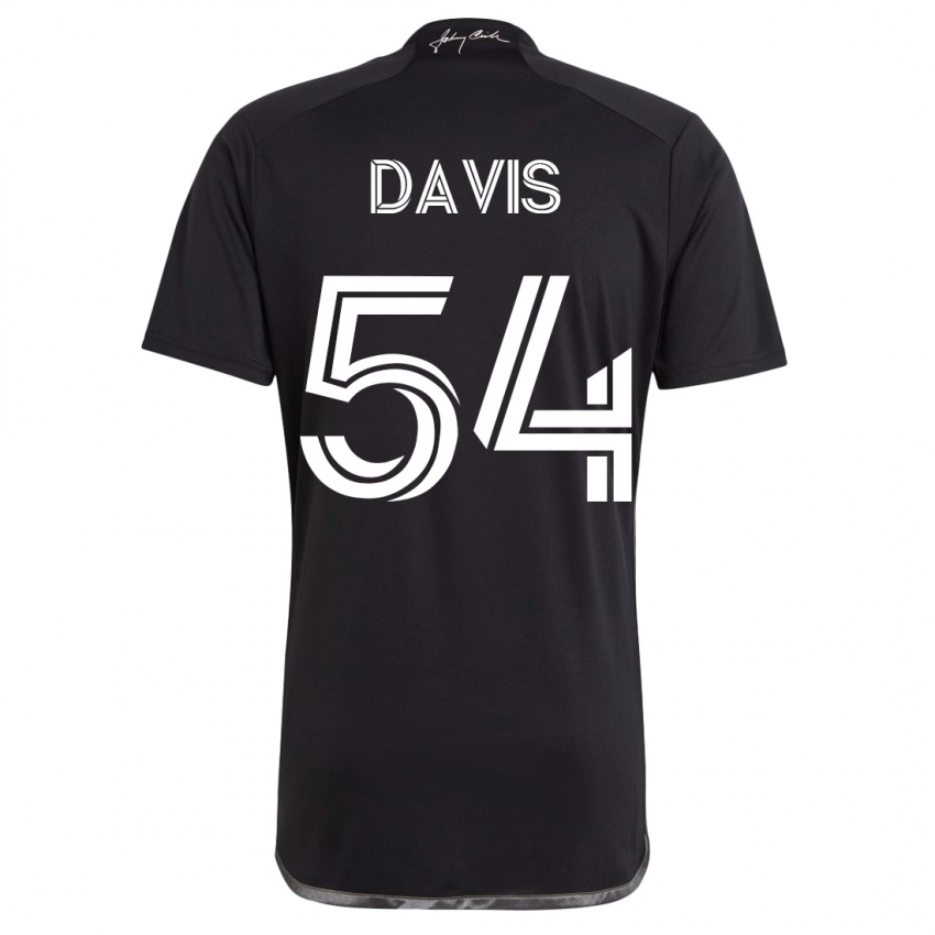 Heren Sean Davis #54 Zwart Uitshirt Uittenue 2023/24 T-Shirt België