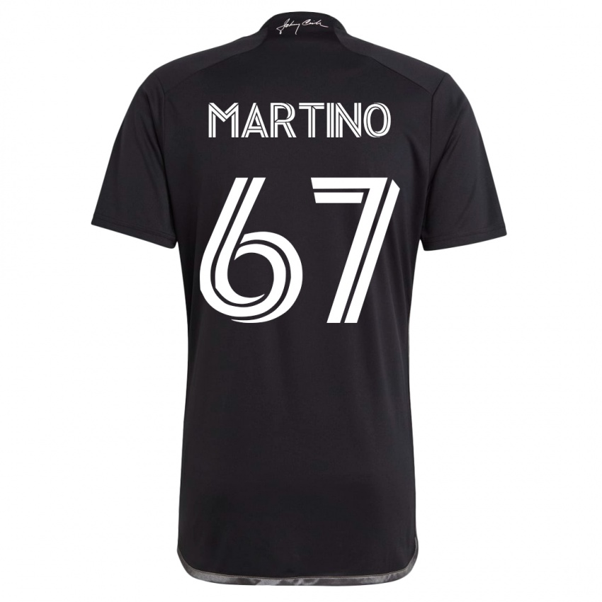 Heren Ben Martino #67 Zwart Uitshirt Uittenue 2023/24 T-Shirt België