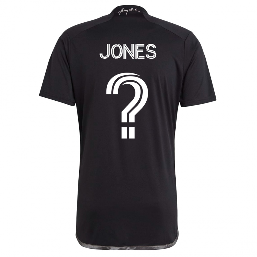 Heren Isaiah Jones #0 Zwart Uitshirt Uittenue 2023/24 T-Shirt België