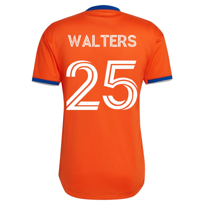 Heren Paul Walters #25 Wit Uitshirt Uittenue 2023/24 T-Shirt België