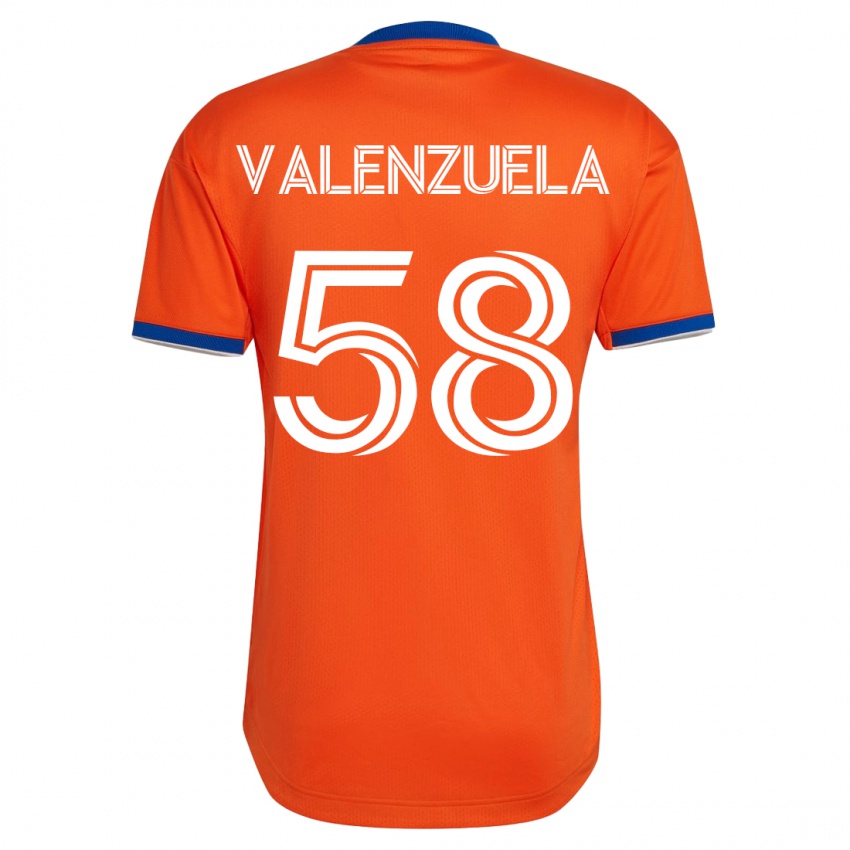 Heren Gerardo Valenzuela #58 Wit Uitshirt Uittenue 2023/24 T-Shirt België