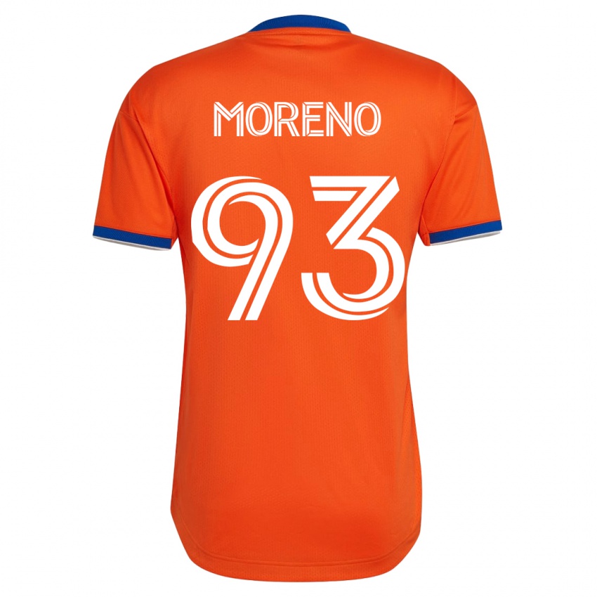 Heren Júnior Moreno #93 Wit Uitshirt Uittenue 2023/24 T-Shirt België