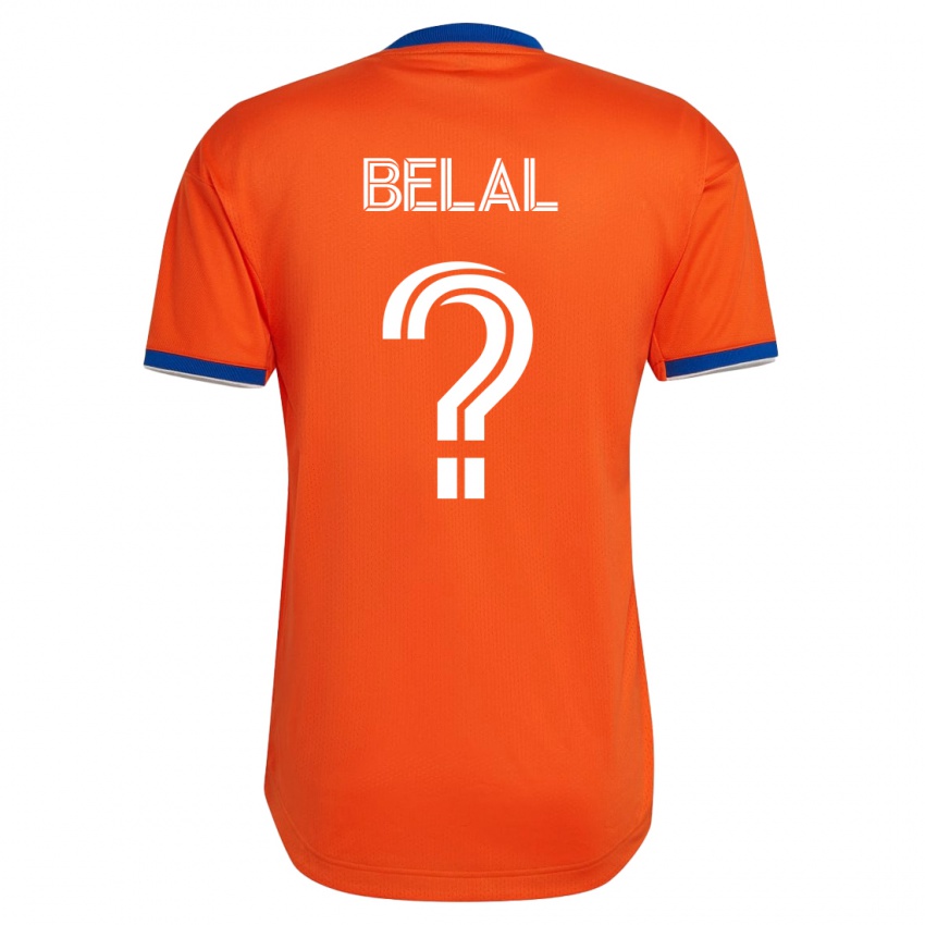 Heren Ryan Belal #0 Wit Uitshirt Uittenue 2023/24 T-Shirt België