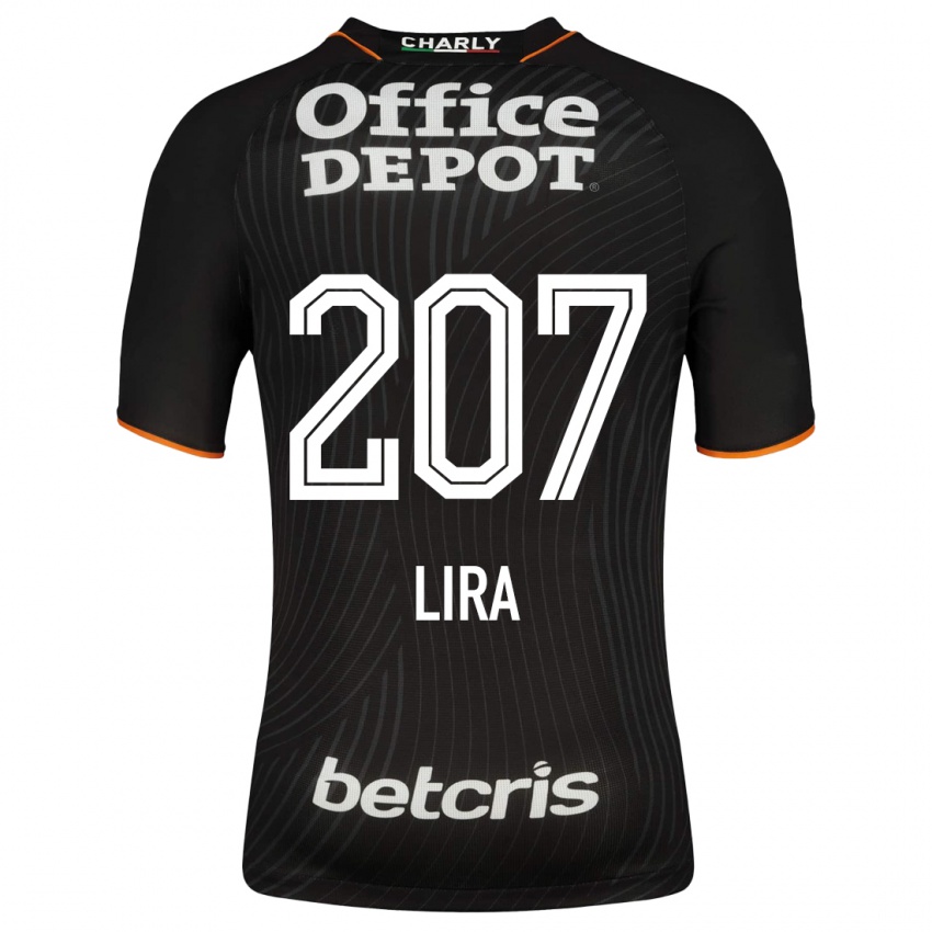 Heren Almir Lira #207 Zwart Uitshirt Uittenue 2023/24 T-Shirt België