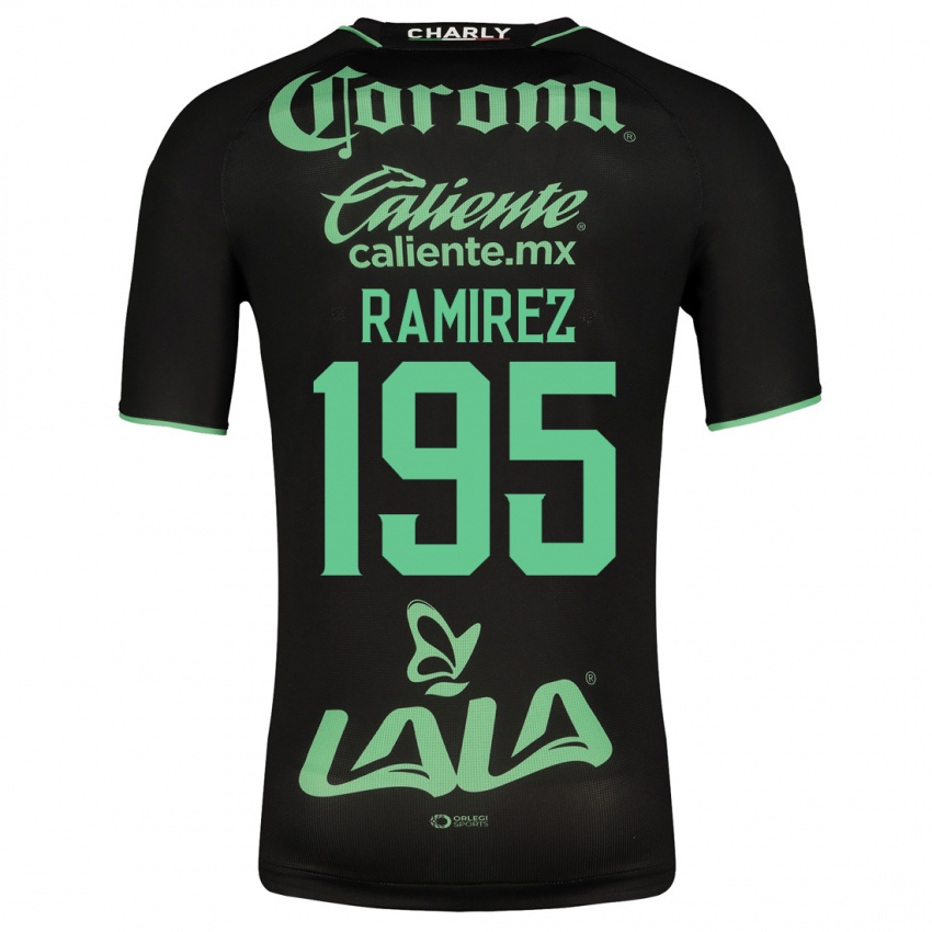 Heren Jesús Ramírez #195 Zwart Uitshirt Uittenue 2023/24 T-Shirt België