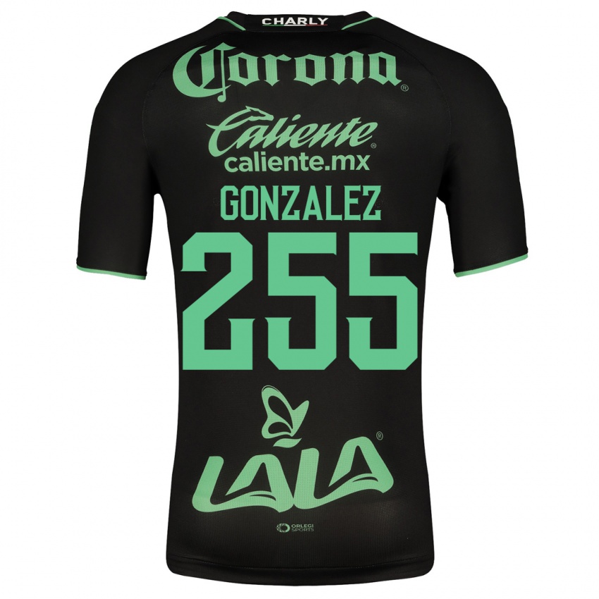 Heren Valente González #255 Zwart Uitshirt Uittenue 2023/24 T-Shirt België