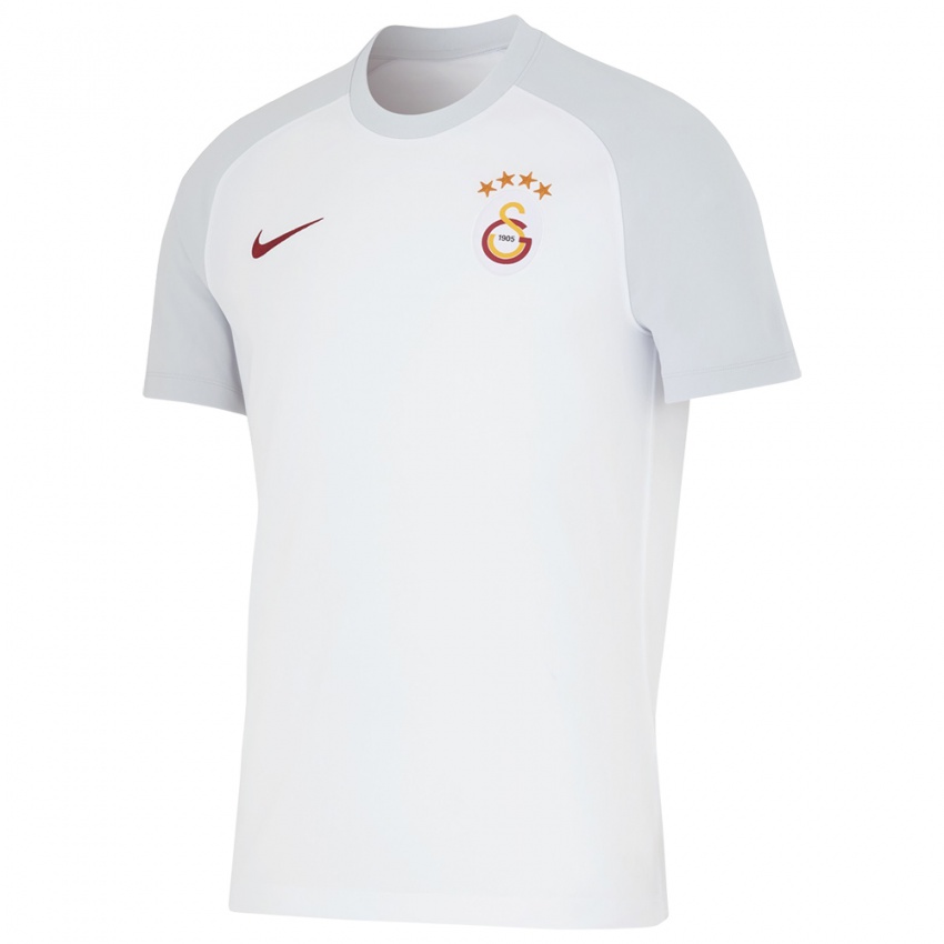 Heren Ege Arac #0 Wit Uitshirt Uittenue 2023/24 T-Shirt België