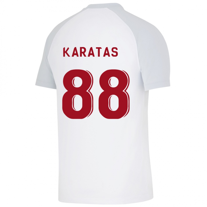 Heren Kazımcan Karataş #88 Wit Uitshirt Uittenue 2023/24 T-Shirt België