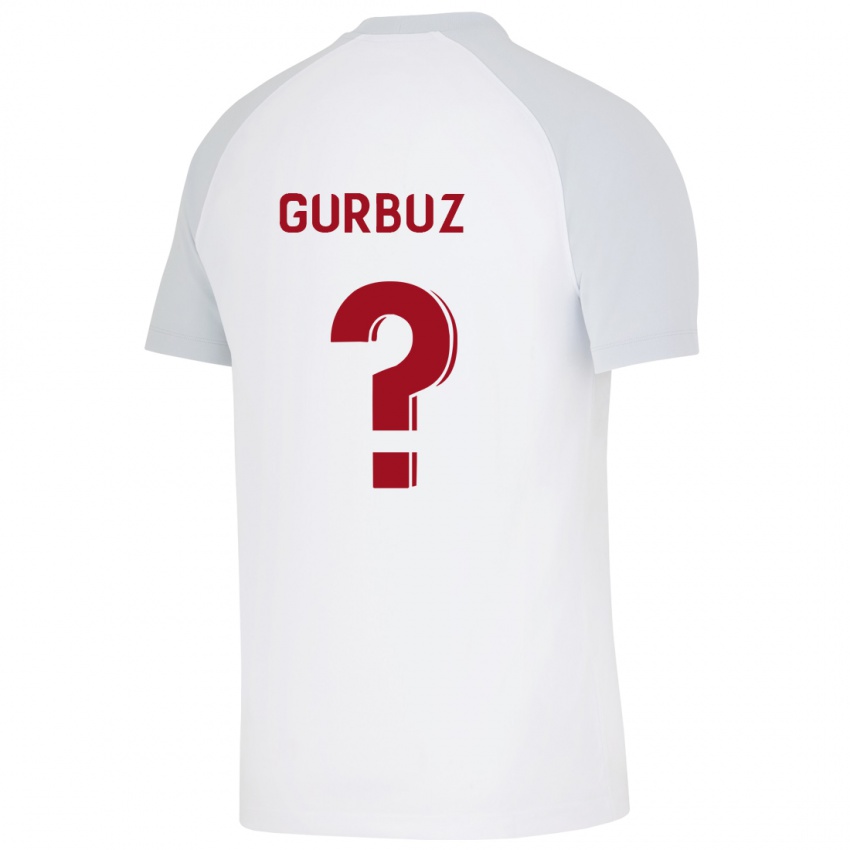 Heren Inanc Gürbüz #0 Wit Uitshirt Uittenue 2023/24 T-Shirt België