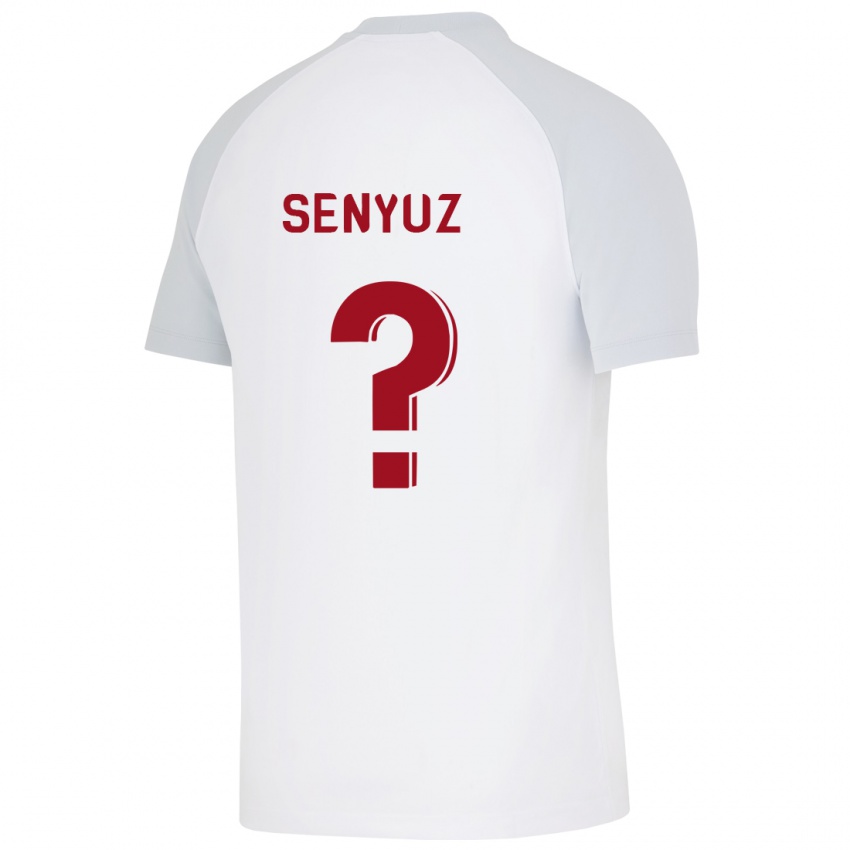 Heren Kerem Senyüz #0 Wit Uitshirt Uittenue 2023/24 T-Shirt België