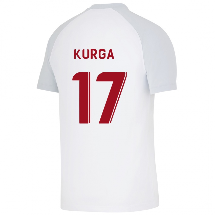 Heren Handan Kurğa #17 Wit Uitshirt Uittenue 2023/24 T-Shirt België