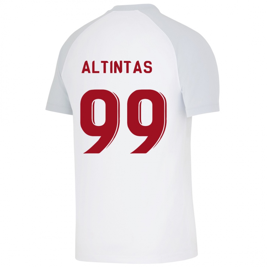 Heren Benan Altıntaş #99 Wit Uitshirt Uittenue 2023/24 T-Shirt België