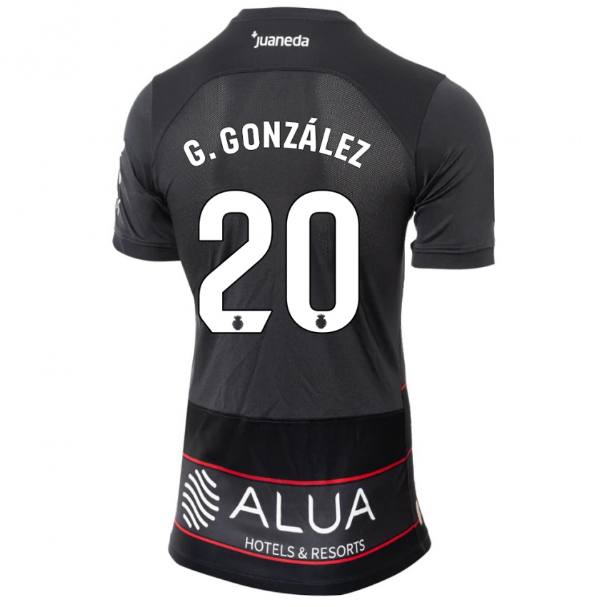 Heren Giovanni González #20 Zwart Uitshirt Uittenue 2023/24 T-Shirt België