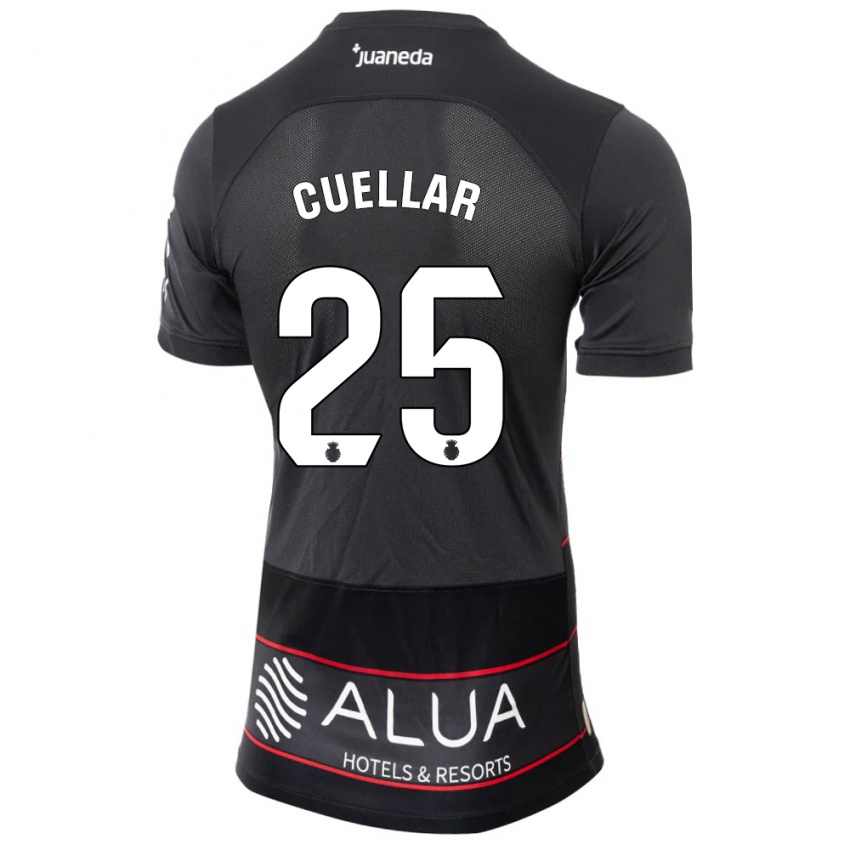 Heren Iván Cuéllar #25 Zwart Uitshirt Uittenue 2023/24 T-Shirt België