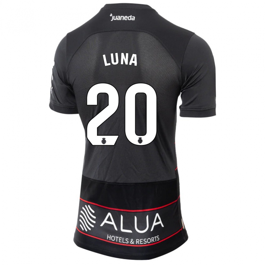 Heren Daniel Luna #20 Zwart Uitshirt Uittenue 2023/24 T-Shirt België