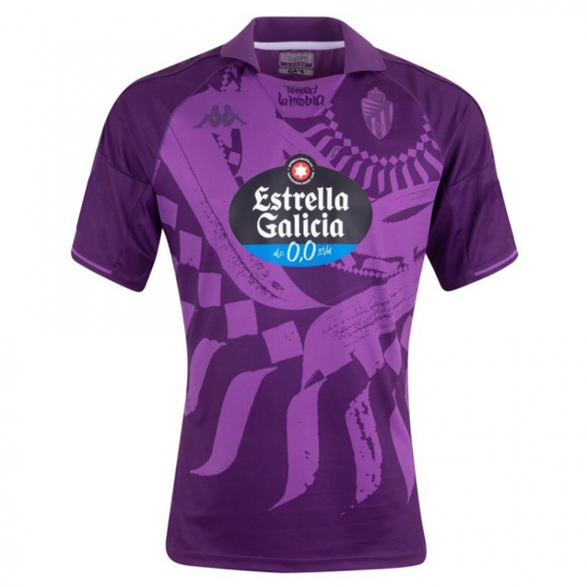 Herren Fer Pérez #1 Violett Auswärtstrikot Trikot 2023/24 T-Shirt Belgien