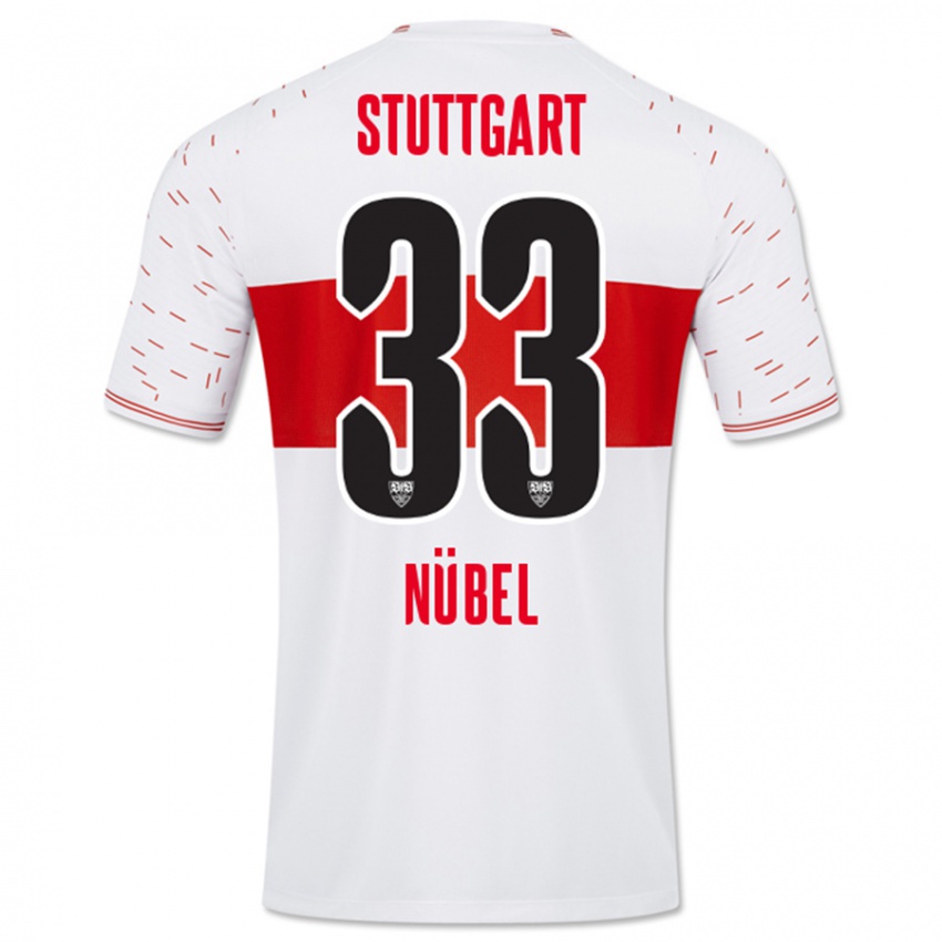 Dames Alexander Nübel #33 Wit Thuisshirt Thuistenue 2023/24 T-Shirt België