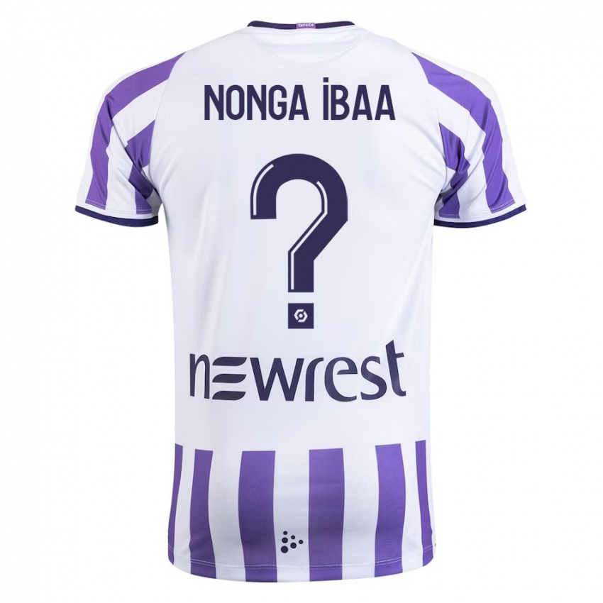 Dames Alou Nonga Ibaa #0 Wit Thuisshirt Thuistenue 2023/24 T-Shirt België
