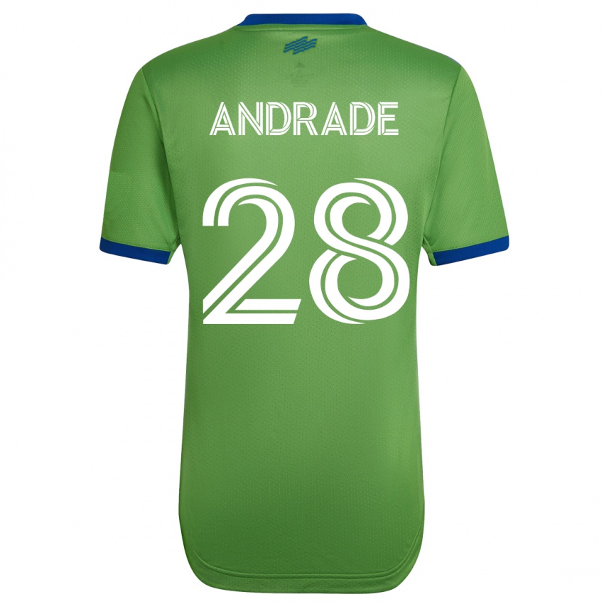 Dames Yeimar Gómez Andrade #28 Groente Thuisshirt Thuistenue 2023/24 T-Shirt België