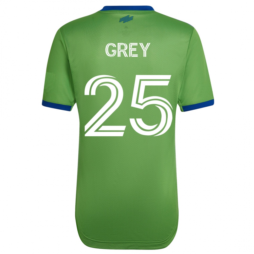 Dames Mireya Grey #25 Groente Thuisshirt Thuistenue 2023/24 T-Shirt België
