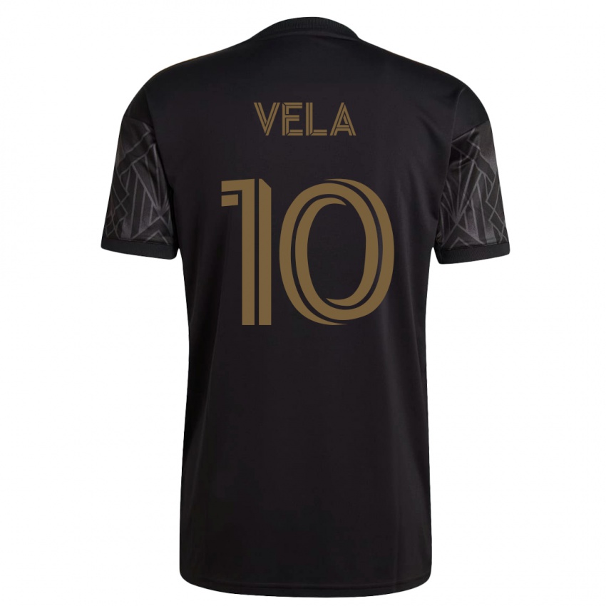 Dames Carlos Vela #10 Zwart Thuisshirt Thuistenue 2023/24 T-Shirt België