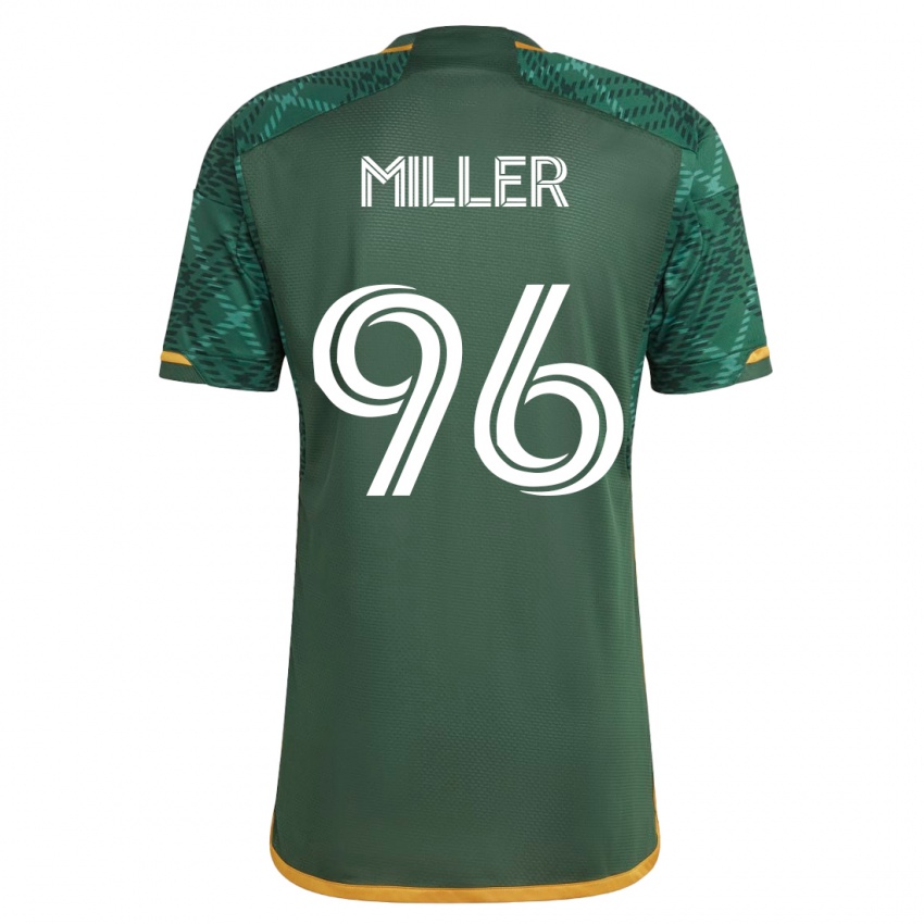 Dames Carver Miller #96 Groente Thuisshirt Thuistenue 2023/24 T-Shirt België