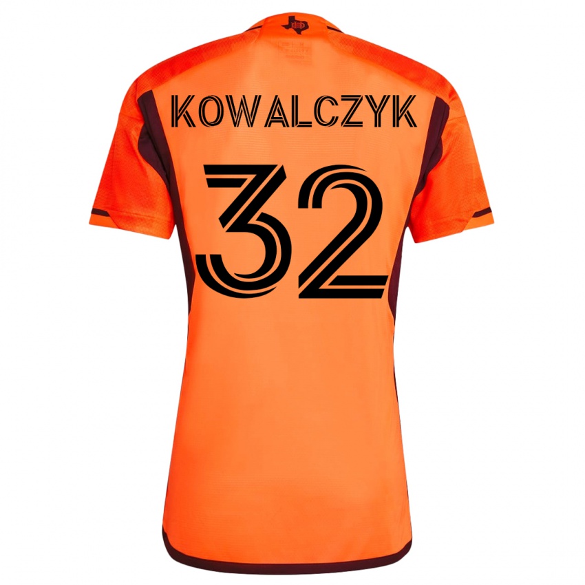 Dames Sebastian Kowalczyk #32 Oranje Thuisshirt Thuistenue 2023/24 T-Shirt België