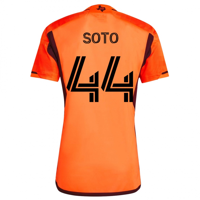 Dames Ezekiel Soto #44 Oranje Thuisshirt Thuistenue 2023/24 T-Shirt België