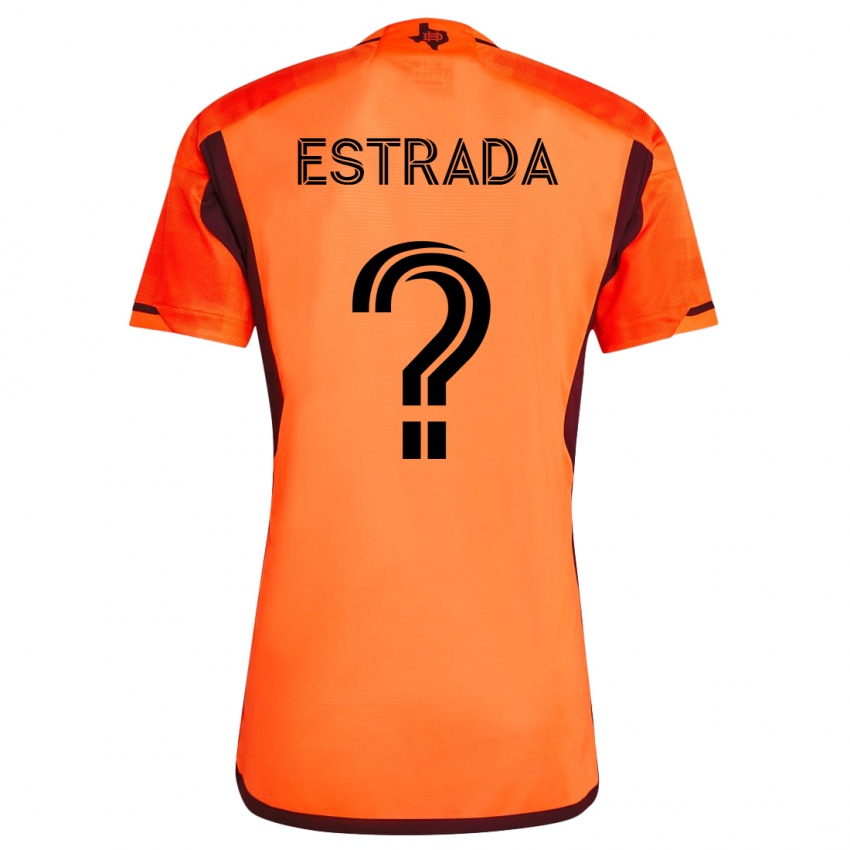 Dames Jorge Estrada #0 Oranje Thuisshirt Thuistenue 2023/24 T-Shirt België