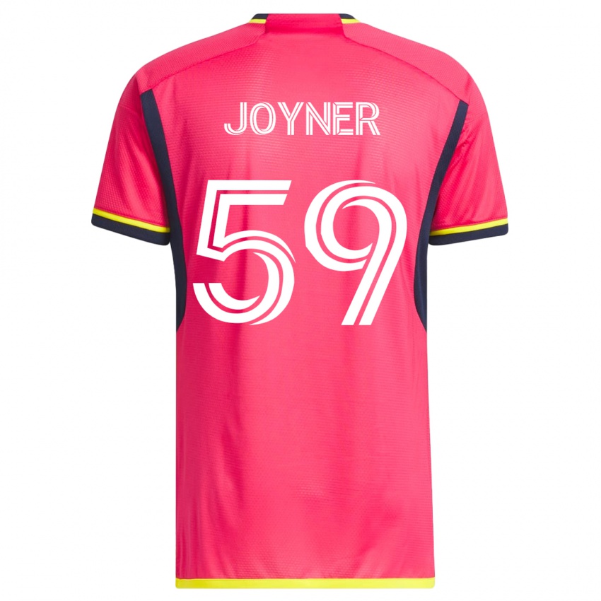 Dames Mykhi Joyner #59 Roze Thuisshirt Thuistenue 2023/24 T-Shirt België