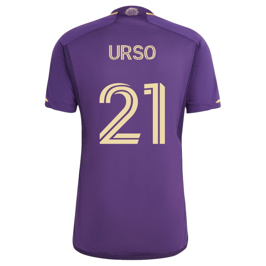 Dames Júnior Urso #21 Viooltje Thuisshirt Thuistenue 2023/24 T-Shirt België
