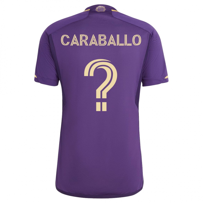 Dames Gustavo Caraballo #0 Viooltje Thuisshirt Thuistenue 2023/24 T-Shirt België
