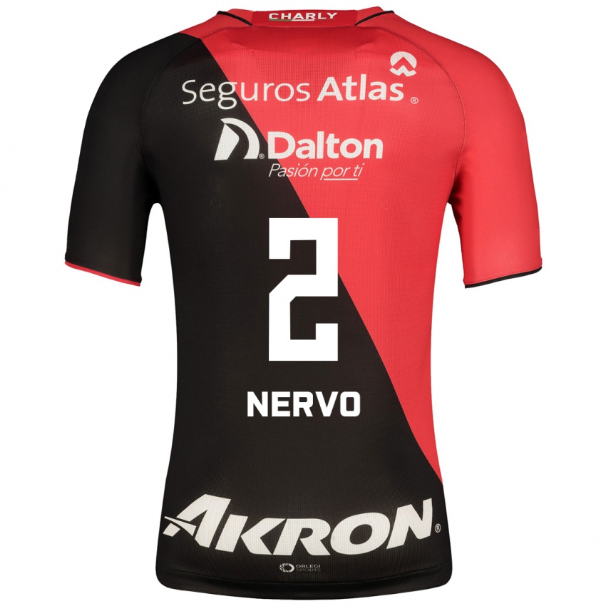 Dames Hugo Nervo #2 Zwart Thuisshirt Thuistenue 2023/24 T-Shirt België