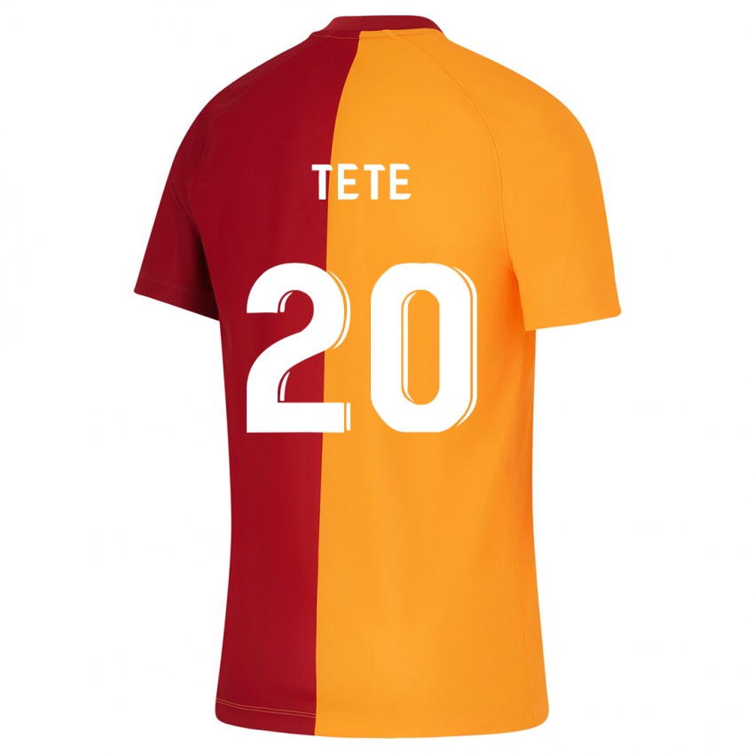 Dames Tete #20 Oranje Thuisshirt Thuistenue 2023/24 T-Shirt België