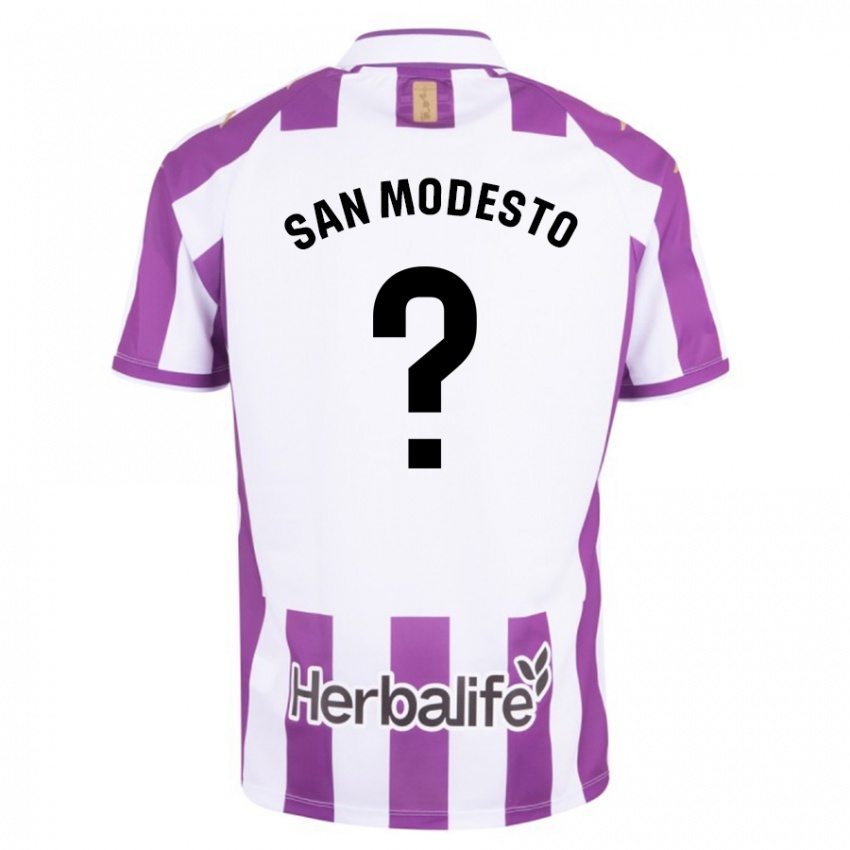 Dames Hugo San Modesto #0 Paars Thuisshirt Thuistenue 2023/24 T-Shirt België