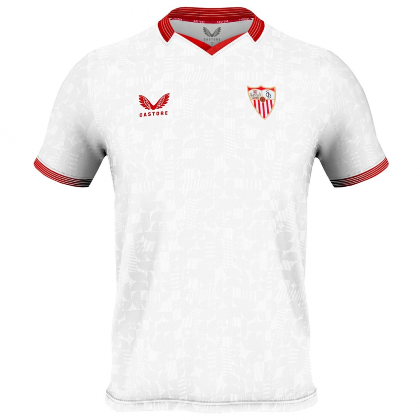 Damen Mario Martínez #0 Weiß Heimtrikot Trikot 2023/24 T-Shirt Belgien