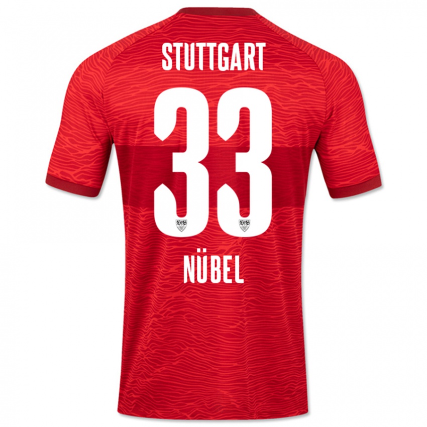 Dames Alexander Nübel #33 Rood Uitshirt Uittenue 2023/24 T-Shirt België