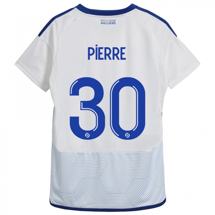 Dames Alexandre Pierre #30 Wit Uitshirt Uittenue 2023/24 T-Shirt België