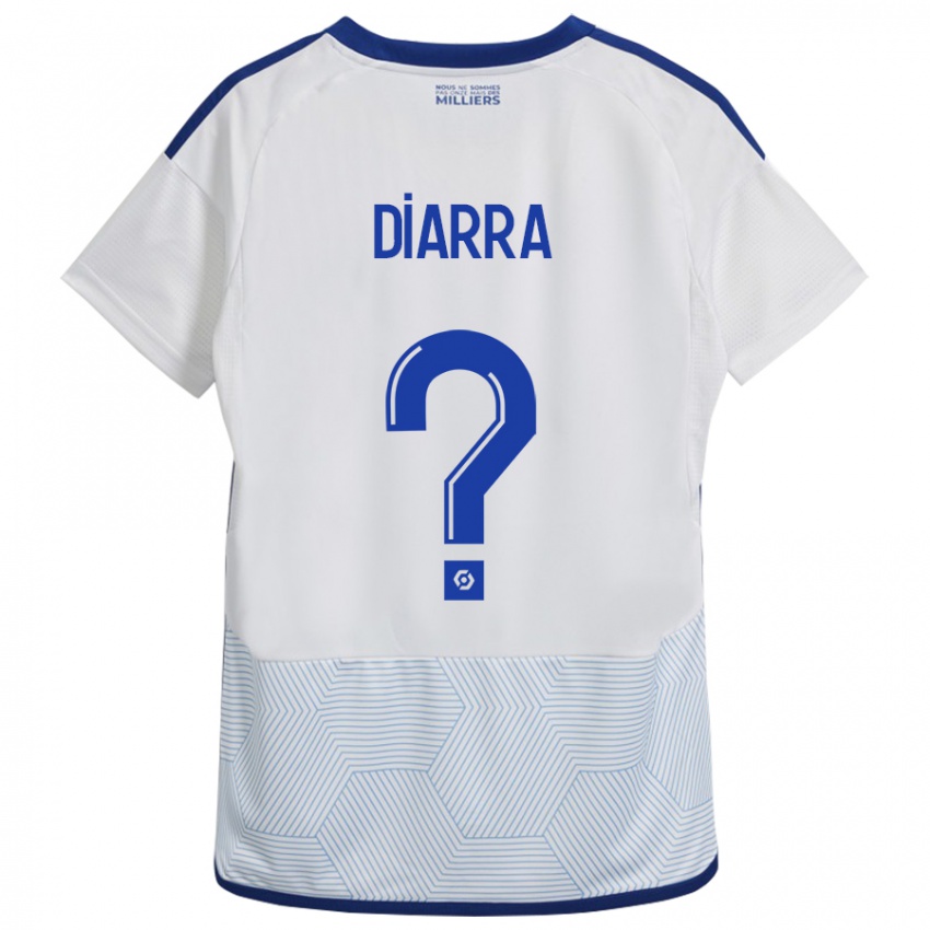 Dames Massaoly Diarra #0 Wit Uitshirt Uittenue 2023/24 T-Shirt België