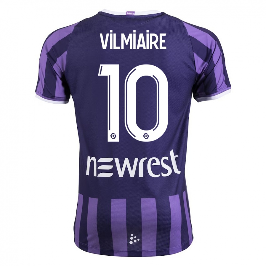 Dames Kelly Vilmiaire #10 Paars Uitshirt Uittenue 2023/24 T-Shirt België