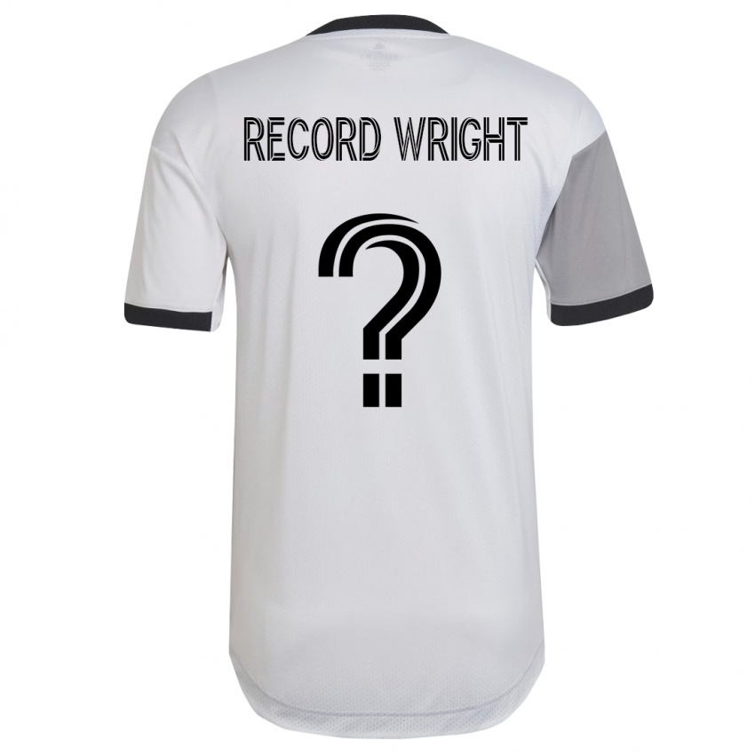 Dames Kemari Record-Wright #0 Wit Uitshirt Uittenue 2023/24 T-Shirt België
