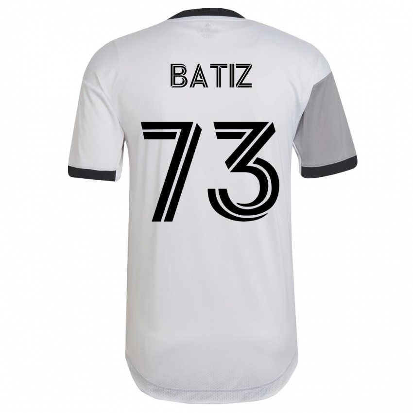 Dames Jesus Batiz #73 Wit Uitshirt Uittenue 2023/24 T-Shirt België