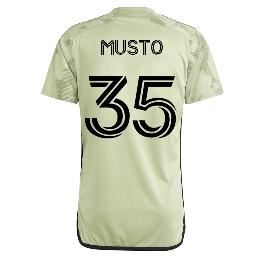 Dames Tommy Musto #35 Groente Uitshirt Uittenue 2023/24 T-Shirt België